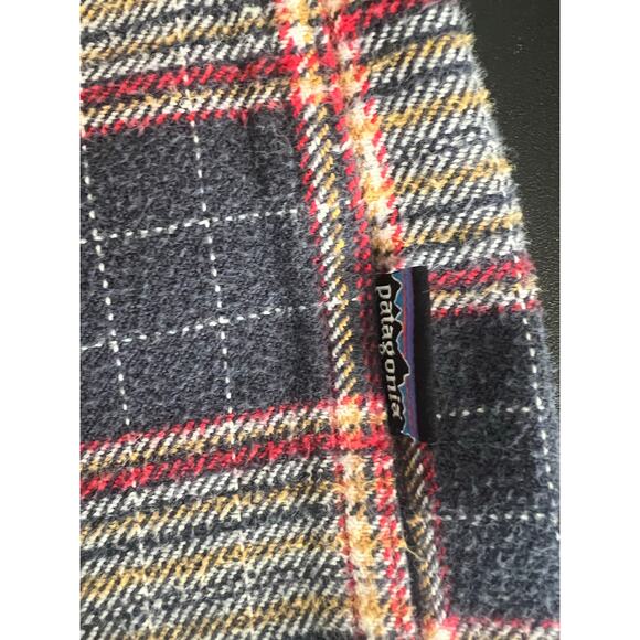 PATAGONIA M'S FJORRD MENS LONG SLEEVE BUTTON DOWN FLANNEL PLAID WARM SHIRT SZ M - Picture 10 of 13